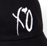 XO Black Strapback Hat