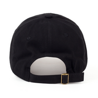 XO Black Strapback Hat